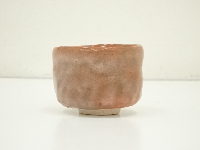 道具 ] - 道具 加藤晃楽造 赤楽ぐい呑（共箱） | ネットショップ圭